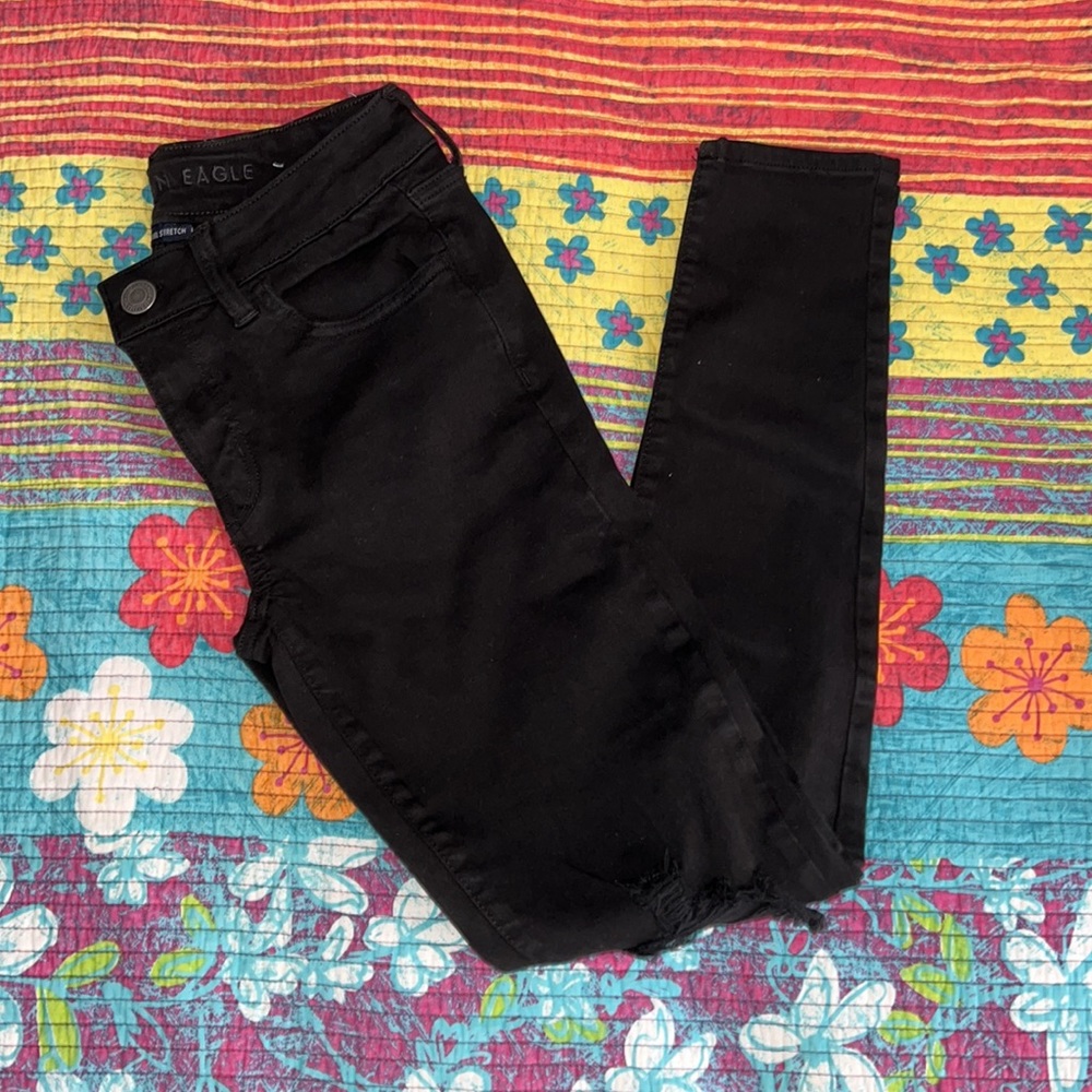 American Eagle low rise jeans
